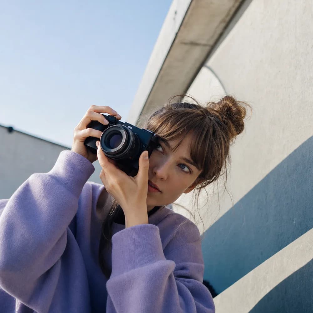Creator finding a new angle with her camera